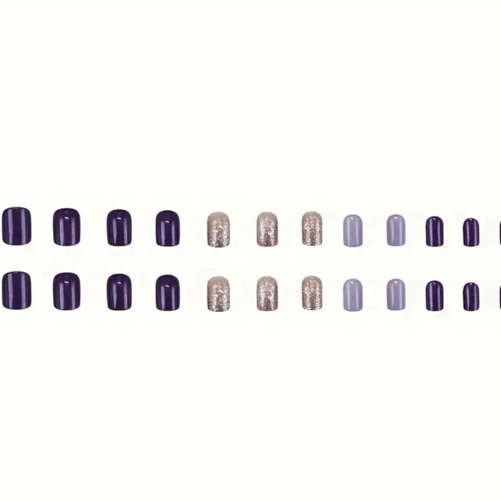 24 Pieces Fake Press On Nails